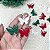 Aplique Borboleta Prensada Cores do Natal - 10 unidades mista - Imagem 1
