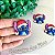 Aplique Emborrachado Stitch Natal - Unidade - Imagem 1