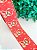 Fita de Gorgorão Estampada 38mm Art Fitas - Pet Natal Vermelho - Imagem 1