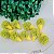 Aplique Sorvete com Pompom de Renda Verde Limão - Unidade - Imagem 1