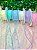 Fita Importada Organza Com Pompom 38mm - Metro - Imagem 1