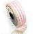 Fita de Gorgorão Estampada Sakura 38mm com Borda Dourada - Estrelas - Metro - Imagem 1
