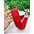Fita Tweed 38mm com Relevo Listrado - Vermelho - Metro - Imagem 1