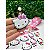 Aplique Emborrachado Hello Kitty Lacinho Rosa Bebê - Unidade - Imagem 1
