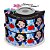 Fitas de Gorgorão Estampado Sakura 38mm Branca de Neve - Metro - Imagem 1