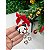 Aplique Emborrachado Minnie de Natal - Unidade - Imagem 1