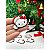 Aplique Emborrachado Natal Hello Kitty - Unidade - Imagem 1