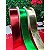 Coleção Natal: Fita Metalizada 38mm - Metro vermelho - Imagem 3