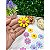 Aplique Emborrachado Flor Margarida Amarela - Unidade - Imagem 1