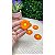 Aplique Emborrachado Flor Estilo Margarida Laranja com Amarelo - Unidade - Imagem 1