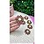 Aplique Emborrachado Flor Margarida Marrom - Unidade - Imagem 1