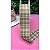 Fita Importada Xadrez Tweed 38mm Marrom Claro - Metro - Imagem 1