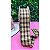 Fita Importada Xadrez Tweed 38mm Marrom - Metro - Imagem 1