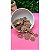 Flor Prensada Marrom Chocolate - 10 unidades - Imagem 1