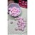 Pompom Malha (Renda) 1,5cm Rosa Bebê - 10 unidades - Imagem 1
