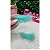 Pompom Bigode Baixo 4,5cm Verde Tiffany - Unidade - Imagem 1