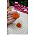 Pompom Baixo P 2,5cm Laranja - Unidade - Imagem 1