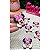 Aplique Emborrachado Minnie Rostinho Poá Rosa - Unidade - Imagem 1