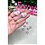 Aplique Chaton Coração Hello Kitty Rosa - Unidade - Imagem 1