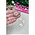 Aplique Chaton Lacinho com Fundo Rosa - Unidade - Imagem 1