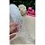 Fita de Organza 38mm Paetê e Flor Off White - Metro - Imagem 1