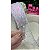 Fita de Organza 38mm Paetê e Flor Rosa Bebê - Metro - Imagem 1