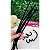 Hastes Chenille Flexível para Artesanato (Limpador de Cachimbo) - Unidade vermelho - Imagem 3