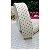 Fita Importada de Linho 38mm Bege com Flores  - Metro - Imagem 1