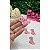Aplique Emborrachado Dinossauro Rosa  - Unidade - Imagem 1