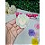 Aplique Flor de Organza Off White 5cm - Unidade - Imagem 1