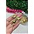 Aplique Mini Coração Metalizado Dourado - 10 unidades - Imagem 1