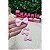 Aplique Lacinho Crochê Rosa Bebê Pequeno - Unidade - Imagem 1