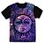 Camiseta T-shirt As Braba Sol Galaxia Full Print Preta - Imagem 1