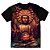 Camiseta T-shirt As Braba Buda Full Print Preta - Imagem 1
