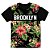 Camiseta T-shirt As Braba Brooklyn Full Print Preta - Imagem 1