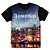Camiseta T-shirt As Braba Amsterdam Full Print Preta - Imagem 1