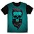 Camiseta T-shirt As Braba Caveira Barba Full Print Preta - Imagem 1