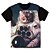 Camiseta T-shirt As Braba Gato Astronauta Full Print - Imagem 1