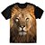 Camiseta T-shirt As Braba Leão Full Print Preta - Imagem 1