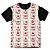 Camiseta T-shirt As Braba Bocas Full Print Preta - Imagem 1