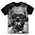Camiseta As Braba Masculina Caveira Fumaça Full Print - Imagem 1
