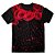 Camiseta As Braba Masculina Rosas Pingos de Tinta Full Print - Imagem 1