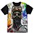Camiseta As Braba Masculina Caveira Bandana Full Print - Imagem 1