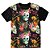 Camiseta As Braba Masculina Caveira e Flores Full Print - Imagem 1