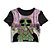 Cropped Blusinha As Braba Alien Bathtub Full Print - Imagem 1