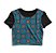 Cropped Blusinha As Braba Tiles Full Print - Imagem 1