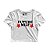 Cropped Blusa Blusinha As Braba Future Milf Branco - Imagem 1