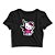 Cropped Manga Curta Algodão Hello Kitty AK - Imagem 1