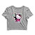 Cropped Manga Curta Algodão Hello Kitty AK - Imagem 2