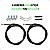 Kit Freio V-Brake Nylon Completo Sapata Modelo Orbital - Imagem 3
